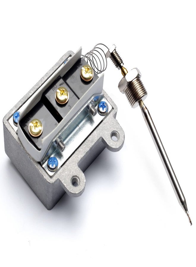 Mhrxusd 3/8" Mpt Stuff Box 1177 high limit thermostat fryer switch compatible with robertshaw thermostat 301030005 compatible with IMPERIAL 1177, replacement for Royal Range 3112 deep Fryer, Hi Limit 450°F - Image 1